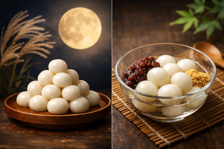 月見団子と白玉団子の違いとは？作り方・食感・用途までわかりやすく解説